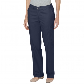 Dickies FP2372 Women\'s Premium Relaxed Straight Cargo Pants - Dark Navy