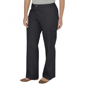 Dickies FPW537 Women\'s Relaxed Straight Server Cargo Pants (Plus) - Black