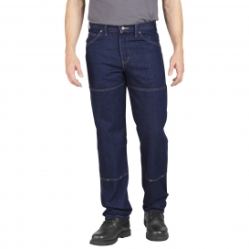 Dickies LD200 Industrial Workhorse Denim Jeans - Rinsed Indigo Blue