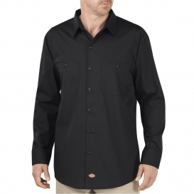 Dickies LL516 Industrial WorkTech Long Sleeve Ventilated Performance Shirt - Black