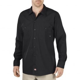 Dickies LL535 Industrial Long Sleeve Work Shirt - Black