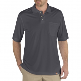Dickies LS404 Industrial Performance Polo Shirt - Charcoal
