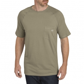 Dickies SS600 Temp-iQ Performance Cooling Short Sleeve T-Shirt - Desert Sand
