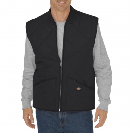 Dickies TE242 Diamond Quilted Nylon Vest - Black