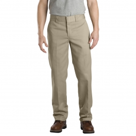 Dickies WP873 Slim Fit Straight Leg Work Pants - Khaki