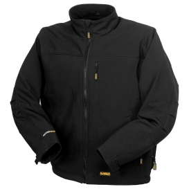 DEWALT DCHJ060ABB Heated Soft Shell Work Jacket - Battery & Charger Not Included - Black