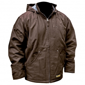 DEWALT DCHJ076ATB Heavy Duty Heated Work Jacket - Battery & Charger Not Included - Tobacco