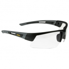 DEWALT DPG100-1 Crosscut Safety Glasses - Black/Gray Frame - Clear Lens
