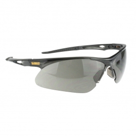 DEWALT DPG102-2 Recip Safety Glasses - Black Frame - Smoke Lens