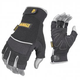 DEWALT DPG230 Technicians Fingerless Synthetic Leather Gloves