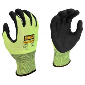 DEWALT DPG833 Hi-Vis HPPE Cut Touchscreen Gloves