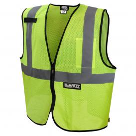 DeWalt DSV220 Type R Class 2 Economy Mesh Safety Vest - Yellow/Lime