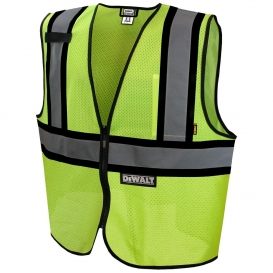 DeWalt DSV221 Type R Class 2 Economy Two-Tone Mesh Safety Vest - Yellow/Lime