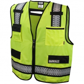 DeWalt DSV621 Type R Class 2 Surveyor Safety Vest - Yellow/Lime
