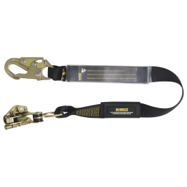 DEWALT DXFP150020 Rope Grab Captive Energy Absorbing Lanyard 