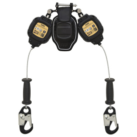 DEWALT DXFP272222-008 D200P Personal SRL - Twin - Aluminum Snap Hooks - 8.5 ft. (2.59 m)