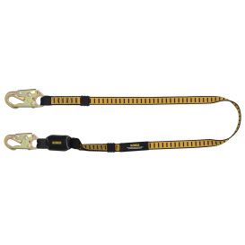 DEWALT DXFP621120 Single External Absorber Lanyard - 6 ft (1.8m)
