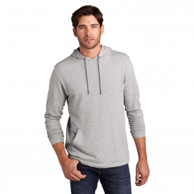 District DT571 Featherweight French Terry Hoodie - Light Heather Grey