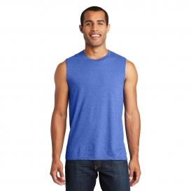 District DT6300 Young Mens V.I.T. Muscle Tank - Royal Frost