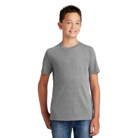 District DT130Y Youth Perfect Tri Tee - Grey Frost