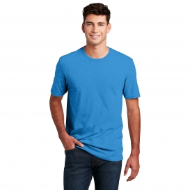 District DM108 Perfect Blend Tee - Heathered Bright Turquoise