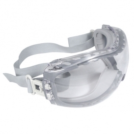 Radians Cloak Dual Mold Safety Goggles - Clear Frame - Clear Anti-Fog Lens