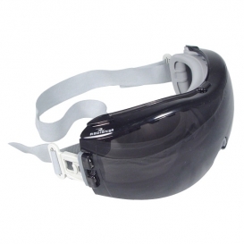 Radians Cloak Dual Mold Safety Goggles - Smoke Frame - Smoke Anti-Fog Lens