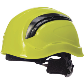 Delta Plus MICAWIJAFL Mica Wind Vented Safety Helmet - Ratchet Suspension - Yellow