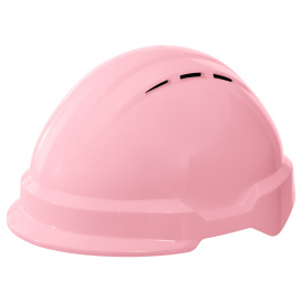 Delta Plus WEL22109PI Americana Vented Safety Helmet - Ratchet Suspension - Pink