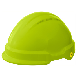 Delta Plus WELAMC2MIPSPHL Americana Safety Helmet - Ratchet Suspension w/ MIPS - Hi Viz Lime