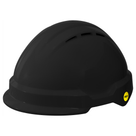 Delta Plus WELAMC2MIPSWBK Americana Vented Safety Helmet - Ratchet Suspension w/ MIPS - Black