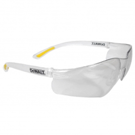 DEWALT DPG52-1 Contractor Pro Safety Glasses - Clear Temples - Clear Lens