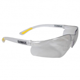 DEWALT DPG52-1 Contractor Pro Safety Glasses - Clear Temples - Indoor/Outdoor Mirror Lens