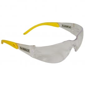 DEWALT DPG54-9 Protector Safety Glasses - Yellow Temples - Indoor/Outdoor Mirror Lens