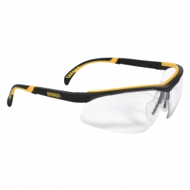 DeWalt DPG55-11 DC Safety Glasses - Black Frame - Clear Anti-Fog Lens