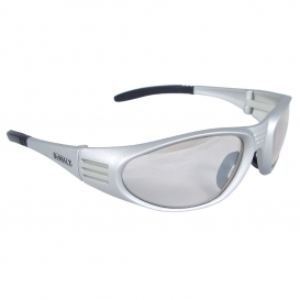 DeWalt DPG56-9 Ventilator Safety Glasses - Silver Frame - Indoor/Outdoor Mirror Lens