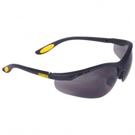 DEWALT DPG58-2 Reinforcer Safety Glasses - Black Frame - Smoke Lens