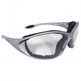 DEWALT DPG95-1D Framework Safety Glasses/Goggles - Silver Frame - Clear Lens