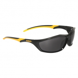 DeWalt DPG96-2 Router Safety Glasses - Black/Yellow Frame - Smoke Lens