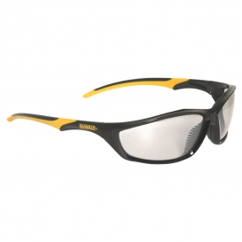 DEWALT DPG96-9 Router Safety Glasses - Black/Yellow Frame - Indoor/Outdoor Mirror Lens