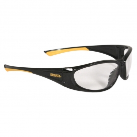 DEWALT DPG98-1 Gable Safety Glasses - Black/Yellow Frame - Clear Lens