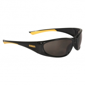 DEWALT DPG98-2 Gable Safety Glasses - Black/Yellow Frame - Smoke Lens