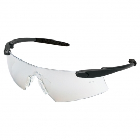 MCR Safety DS119 DS1 Safety Glasses - Black Temples - Indoor/Outdoor Mirror Lens