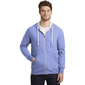 District DT356 Perfect Tri French Terry Full-Zip Hoodie - Maritime Frost