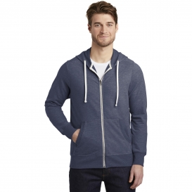 District DT356 Perfect Tri French Terry Full-Zip Hoodie - New Navy