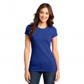 District DT6001 Women\'s Fitted Very Important Tee - Deep Royal