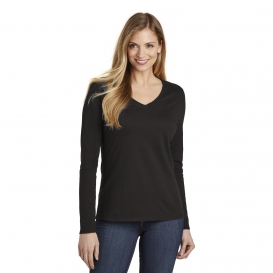 District DT6201 Women\'s Very Important Tee Long Sleeve - Black