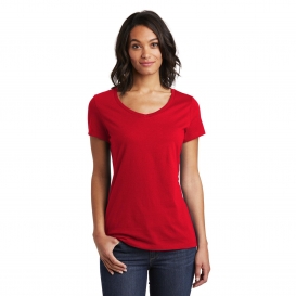 District DT6503 Women\'s Very Important Tee V-Neck - Classic Red