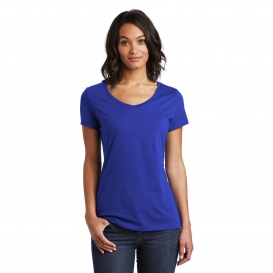 District DT6503 Women\'s Very Important Tee V-Neck - Deep Royal