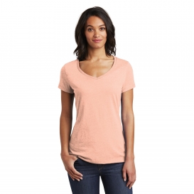 District DT6503 Women\'s Very Important Tee V-Neck - Dusty Peach